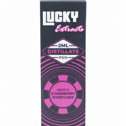Lucky Extracts THC Disposable Vape- 2ML Distillate