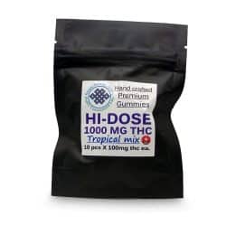 Hi-Dose Tropical Gummies- 1000mg